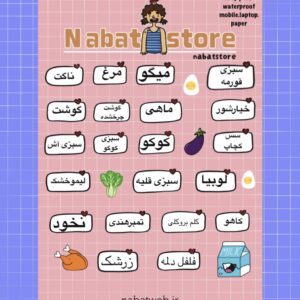 مجموعه استیکر آشپزخانه